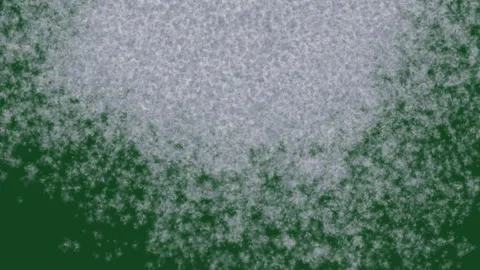 Slow Motion Water Splash Transition on Green Screen Background Stock Footage 310482068