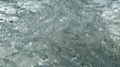 Slow Motion Water Spray Stock Footage 2718956
