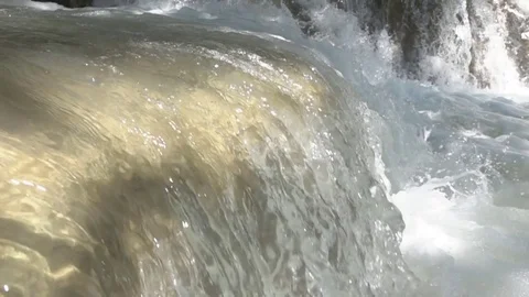Slow motion waterfall 2 Stock Footage