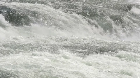 Slow motion waterfall cascades #7 Stock Footage 51017740