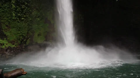 Slow motion waterfall Stock Footage 27643915