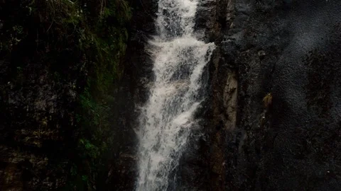 Slow motion of a waterfall Video stock 85951299