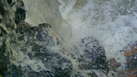 Slow motion waterfall Stock Footage 154657523