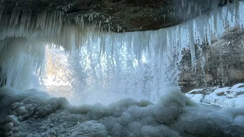 Slow motion Waterfall Stock Footage 170395859