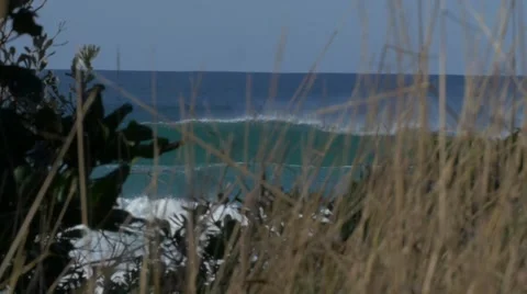 Slow Motion Wave Stock Footage 68560196