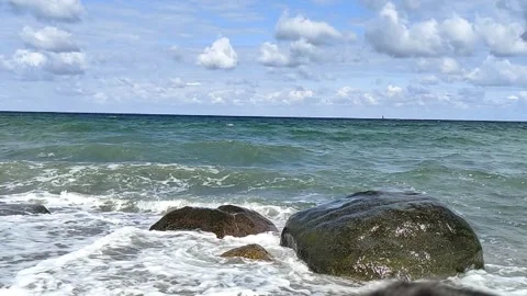 Slow Motion Wave Stock Footage 213195484