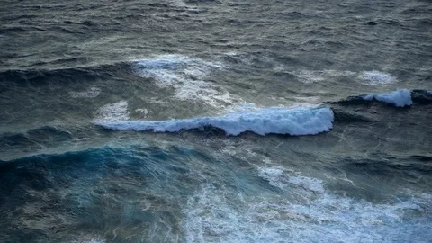 Slow Motion Wave In Indian Ocean Bali Indonesia Stock Footage 104536773