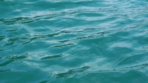 Slow motion wave on water surface Stock Footage 108680747
