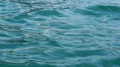 Slow motion wave on water surface Stock Footage 108681059
