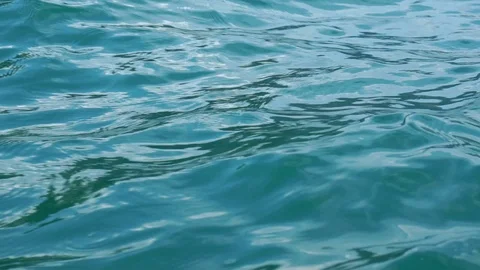 Slow motion wave on water surface Stock Footage 108681093