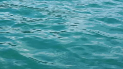 Slow motion wave on water surface Stock Footage 108681231