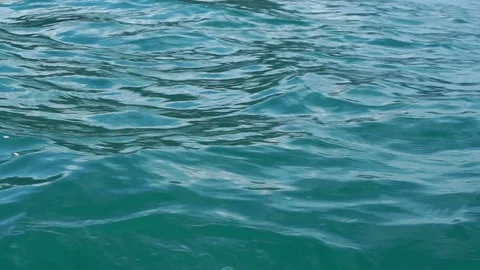 Slow motion wave on water surface Stock Footage 108681392