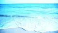 Slow Motion Waves 04 Glowing Beach California HD Footage