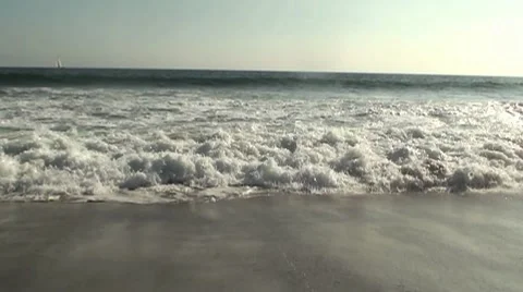 Slow Motion Waves 1 Stock Footage 7764484
