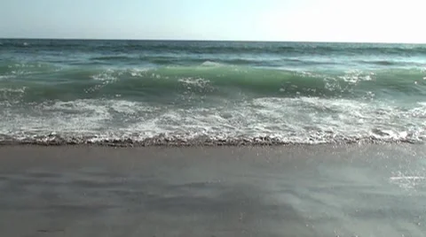 Slow Motion Waves 2 Stock Footage 7764450