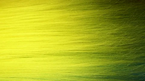 Slow motion waves of beautiful long smooth yellow hair texture, hair coloring Video stock 162365796