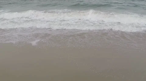 Slow motion waves Stock Footage 38058946