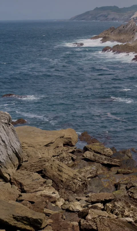 Slow motion waves Stock Footage 281157264