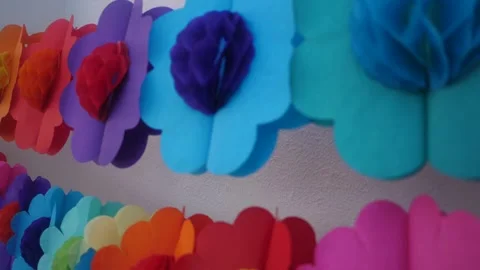 Slow Motion wreath Flowers Stock Footage 157677132
