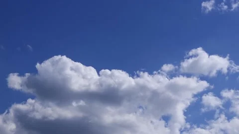 Slow movement of clouds across the sky. Stock Footage 196796684