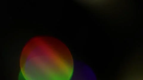 Slow movement of light and changing color light downwards Vidéo 309970864
