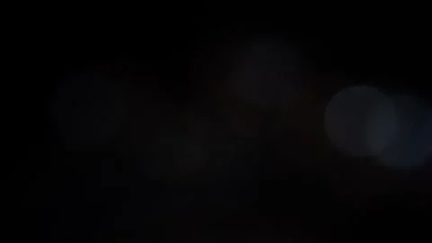 The slow movement of scattered light in the darkness Video stock 318366763