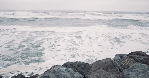 Slow Movement Waves Stock Footage 260654641