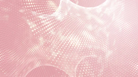Slow-Moving Beautiful Geometric Patterns - Background Video (Pink) Stock Footage 332497306
