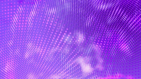 Slow-Moving Beautiful Geometric Patterns Background Video (Purple) Vidéo 332497455