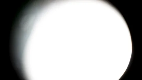 Slow moving blured lights on a dark background Video stock 104545970