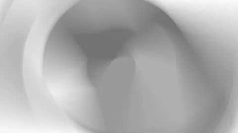 Slow moving blurry background circular gray color Stock Footage 289554837