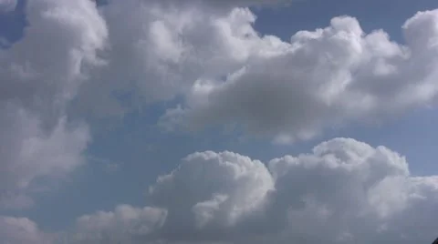 Slow Moving Clouds Stock Footage 1067717