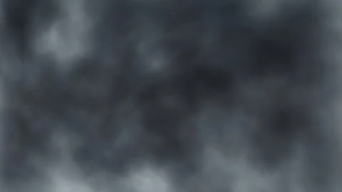 Slow-moving clouds of smoke or fog on a black background. Video stock 329613470