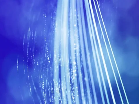 Slow Moving Light Lines Stock Footage 73619371
