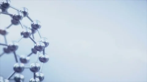 Slow moving molecular network. Stock Footage 75001909
