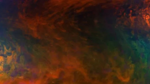 Slow moving multicolored clouds, smoke, abstract background Stock Footage 40406251