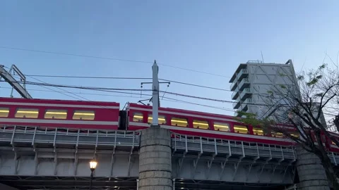 Slow Moving Train in Japan 動画素材 273262039