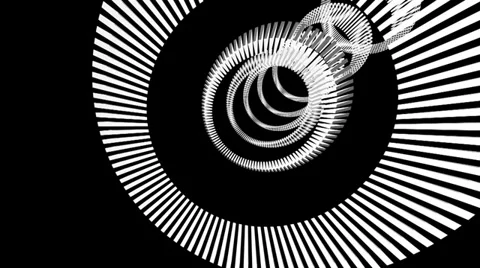 Slow moving tunnel Stock Footage 32349598