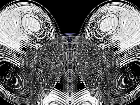 Slow mowing circles VJ Stock Footage 76603945