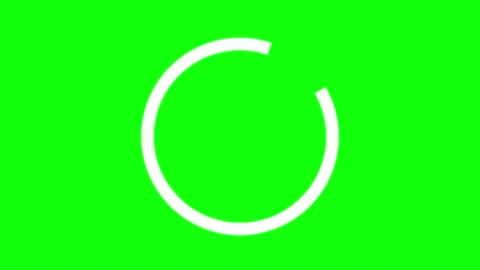 Slow Opening Thick Stroke Circle Animati... | Stock Video | Pond5