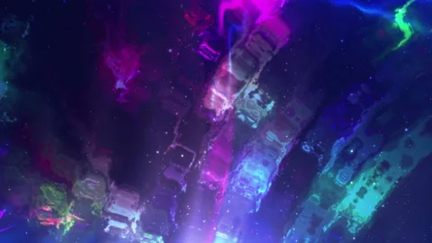Slow Paced Abstract Background Loop 스톡 동영상 135513593