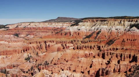 Slow Pan Across Cedar Breaks National Park Video stock 41431654