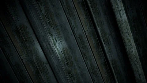 Slow Pan Across Old Flaking Wood Video stock 265986113