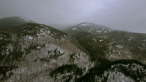 Slow pan of Adirondack Mountains 2 Stock Footage 79499764