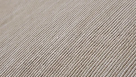 Slow pan table runner close-up details and rough texture Stock Footage 75536137