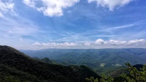 Slow Pan Valley Stock Footage 314237545