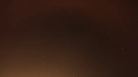 Slow particles with light leak Video stock 83401384