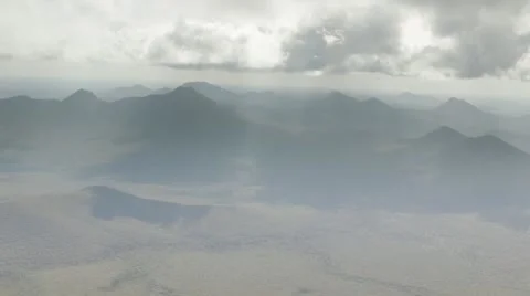 Slow passing clouds over Stirling Ranges National Park Stock Footage 60003678