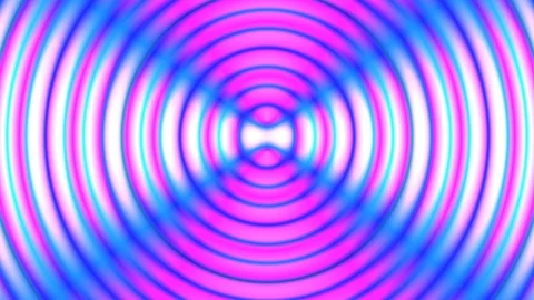 Slow Psychedelic Concentric Circles Waves Abstract Motion Background Loop Stock Footage 99838958