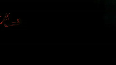 Slow red ink explosion Vídeos de archivo 457696